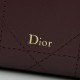 Replica fedele Borsa a mano Dior Trianon Soft Vanity Mini Chain S4613 Borgogna Imitazione Outlet