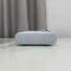 Replica fedele Borsa a mano Dior Trianon Soft Vanity Mini Chain S4613 Blu Imitazione Outlet