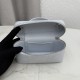 Replica fedele Borsa a mano Dior Trianon Soft Vanity Mini Chain S4613 Blu Imitazione Outlet