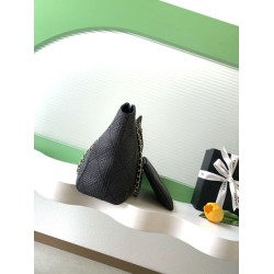 Replica fedele Borsa shopping Chanel 2026 rafia intrecciata AS6090 albicocca Imitazione Outlet