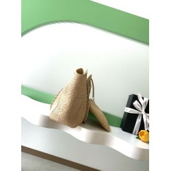 Replica fedele Borsa shopping Chanel 2026 rafia intrecciata AS6090 Nero Imitazione Outlet