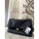 Replica fedele Borsa Chanel Souplissimo Maxi Flap AS6233 Nera Imitazione Outlet