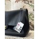 Replica fedele Borsa Chanel Souplissimo Maxi Flap AS6233 Nera Imitazione Outlet