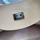 Replica fedele Borsa shopping Chanel piccola/grande AS6095/AS6090 con pochette marrone Imitazione Outlet