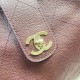 Replica fedele Borsa shopping Chanel piccola/grande AS6095/AS6090 con pochette Borgogna Imitazione Outlet