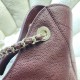 Replica fedele Borsa shopping Chanel piccola/grande AS6095/AS6090 con pochette Borgogna Imitazione Outlet