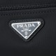 Replica perfetta Pochette da viaggio Prada nylon/pelle saffiano nera Falsa Online Replica fedele Pochette da viaggio Prada nylon/pelle saffiano nera Imitazione Outlet