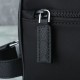 Replica perfetta Pochette da viaggio Prada nylon/pelle saffiano nera Falsa Online Replica fedele Pochette da viaggio Prada nylon/pelle saffiano nera Imitazione Outlet