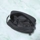 Replica perfetta Pochette da viaggio Prada nylon/pelle saffiano nera Falsa Online Replica fedele Pochette da viaggio Prada nylon/pelle saffiano nera Imitazione Outlet