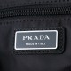 Replica perfetta Pochette da viaggio Prada nylon/pelle saffiano nera Falsa Online Replica fedele Pochette da viaggio Prada nylon/pelle saffiano nera Imitazione Outlet