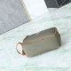 Replica fedele Pochette da viaggio Prada nylon/pelle saffiano oliva Imitazione Outlet