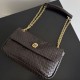 Replica fedele Borsa a tracolla Madison di Bottega Veneta intrecciata Borgogna Imitazione Outlet