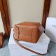 Replica fedele Borsa a tracolla Celine Small Teen Hobo con portamonete marrone Imitazione Outlet