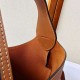 Replica fedele Borsa a tracolla Celine Small Teen Hobo con portamonete marrone Imitazione Outlet