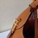 Replica fedele Borsa a tracolla Celine Small Teen Hobo con portamonete marrone Imitazione Outlet