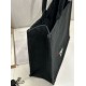 Replica fedele Borsa Dior media Book Tote con tracolla api nero Imitazione Outlet