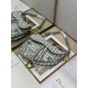 Replica fedele Borsa a tracolla Dior Saddle Oblique ricamata grigia Imitazione Outlet