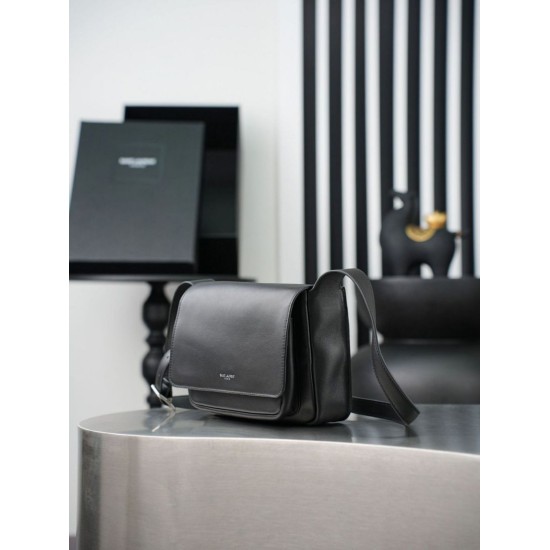 Replica fedele Borsa a tracolla piccola YSL Saint Laurent Niki Besace Nero Imitazione Outlet