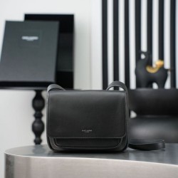 Replica fedele Borsa a tracolla piccola YSL Saint Laurent Niki Besace Nero Imitazione Outlet
