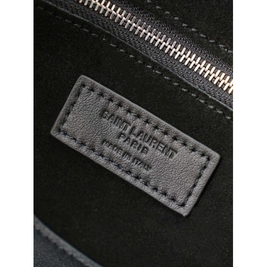 Replica fedele Borsa a tracolla piccola YSL Saint Laurent Niki Besace Nero Imitazione Outlet