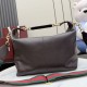 Replica fedele Borsa a tracolla grande Gucci Brera 866938 Caffè Imitazione Outlet