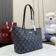 Replica fedele Borsa tote piccola Gucci Tribeca 875236 GG denim blu Imitazione Outlet