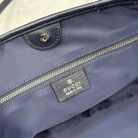 Replica fedele Borsa tote piccola Gucci Tribeca 875236 GG denim blu Imitazione Outlet