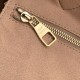 Replica fedele Borsa tote Louis Vuitton M29486 Neverfull MM ricamata marrone Imitazione Outlet