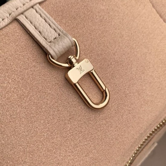 Replica fedele Borsa tote Louis Vuitton M29486 Neverfull MM ricamata marrone Imitazione Outlet