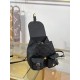 Replica fedele Zaino LV modello M47072 con chip MB163c premium Nero Imitazione Outlet