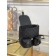 Replica fedele Zaino LV modello M47072 con chip MB163c premium Nero Imitazione Outlet