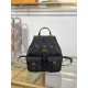 Replica fedele Zaino LV modello M47072 con chip MB163c premium Nero Imitazione Outlet