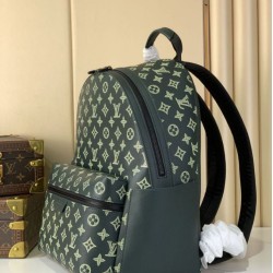 Replica fedele Zaino Louis Vuitton Discovery PM M27230 verde scuro Imitazione Outlet