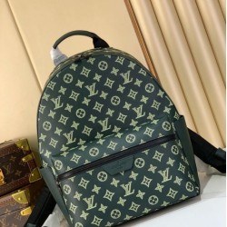Replica fedele Zaino Louis Vuitton Discovery PM M27230 verde scuro Imitazione Outlet