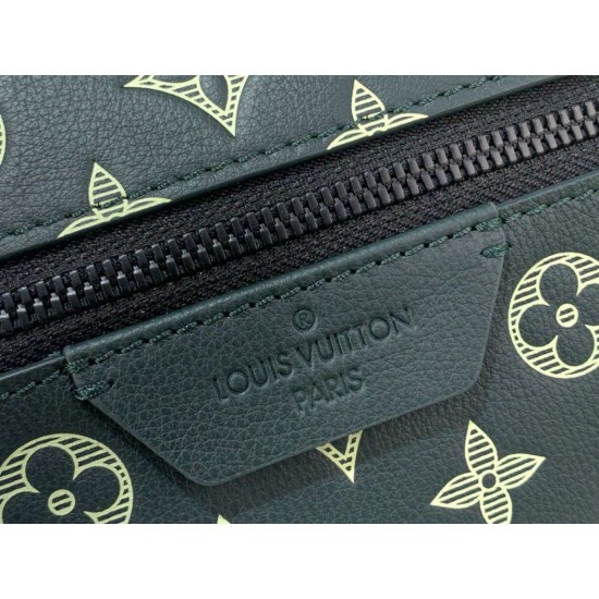 Replica fedele Zaino Louis Vuitton Discovery PM M27230 verde scuro Imitazione Outlet