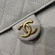 Replica Perfetta Borsa a secchiello Chanel AS5293 Hobo con coulisse Bianco-verde Imitazione Outlet