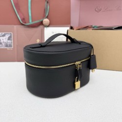 Replica Perfetta Borse Trousse extra Loro Piana 8262 nero Imitazione Outlet