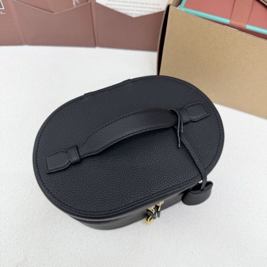 Replica Perfetta Borse Trousse extra Loro Piana 8262 nero Imitazione Outlet