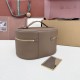 Replica Perfetta Borsa Loro Piana Extra Vanity Case Frassino roccioso Imitazione Outlet