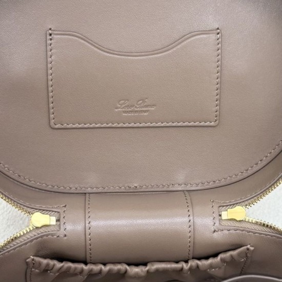 Replica Perfetta Borsa Loro Piana Extra Vanity Case Frassino roccioso Imitazione Outlet