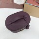 Replica Perfetta Borsa Loro Piana Extra Vanity Case Borgogna Imitazione Outlet