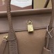 Replica Perfetta Borsa tote Loro Piana Loom L25/L32 marrone Imitazione Outlet