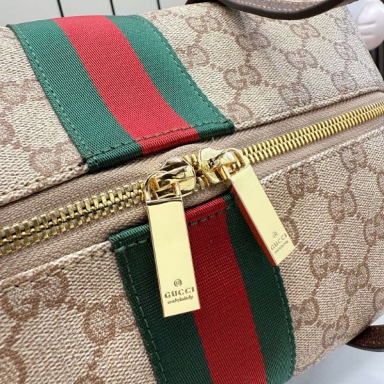 Replica Perfetta Borsa Gucci Melrose Medium Boston 875228 marrone Imitazione Outlet