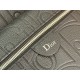 Replica Perfetta Zaino Dior Rider con cerniera Oblique Nero Imitazione Outlet