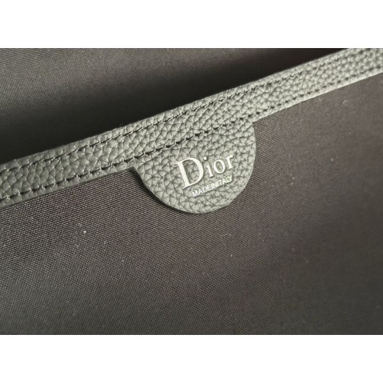 Replica Perfetta Zaino Dior Rider con cerniera Oblique Nero Imitazione Outlet