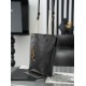Replica Perfetta Borsa a secchiello YSL Saint Laurent Pochon nero Imitazione Outlet