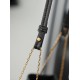 Replica Perfetta Borsa a secchiello YSL Saint Laurent Pochon nero Imitazione Outlet
