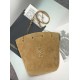 Replica Perfetta Borsa a secchiello YSL Saint Laurent Pochon marrone Imitazione Outlet