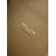 Replica Perfetta Borsa a secchiello YSL Saint Laurent Pochon marrone Imitazione Outlet