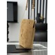 Replica Perfetta Borsa a secchiello YSL Saint Laurent Pochon marrone Imitazione Outlet